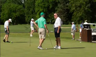 Picture of Ken Sharp and Mike Ryan at the JA Golf Classic
